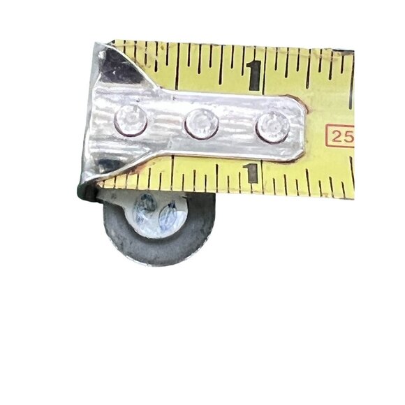 Vintage American Junior Red Cross tab badge button Red White Blue 3/4" - Picture 4 of 4